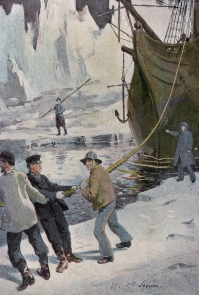 Illustrazione per Peter The Whaler da William Christian Symons